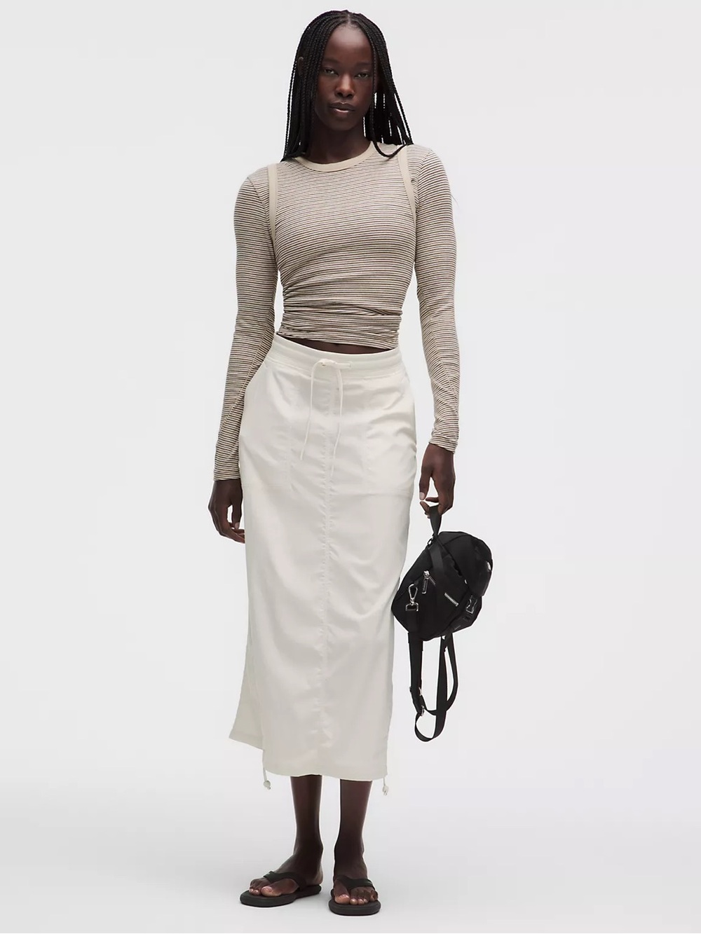 Lululemon Dance Studio Mid-Rise Midi Skirt